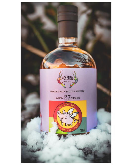 Pot Bellied Pigs, Fat Boy 10s  Single Grain Scotch Whisky