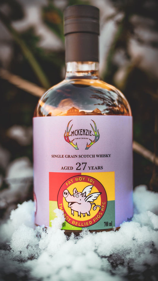 Pot Bellied Pigs, Fat Boy 10s  Single Grain Scotch Whisky